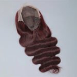 99j Burgundy 13x4 Transparent Lace Front Wig - 100% Virgin Remy Human Hair Wholesale