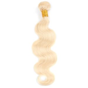 613 Blonde Virgin Remy Human Hair Bundle (Sew in Weave) Wholesale