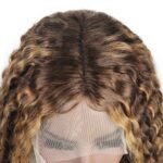 P4-27 Highlight 13x4 Transparent Lace Front Wig - 100% Virgin Remy Human Hair Wholesale