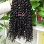 Jerry Curly Virgin Remy Human Hair Bundle (Sew in Weave) Wholesale