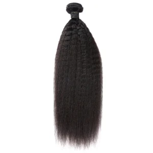 Kinky Straight Virgin Remy Human Hair Bundle (Sew in Weave) Wholesale